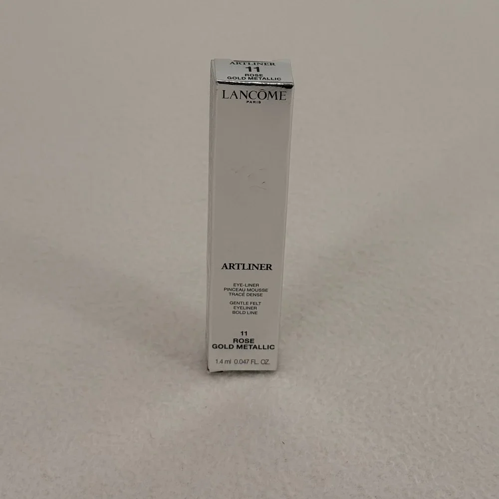 Lancome Artliner Precision Point Liquid Eyeliner 11 Rose Gold Metallic 0.047oz